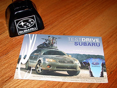 Subaru Jersey Promo Card