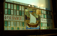 The Ship Tavern Stained Glass