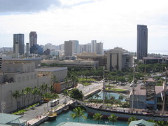 view of hawii from the aloha tower