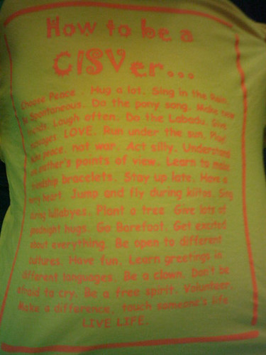 How to be a CISVer...