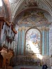The massive organ in the Church of Santa Maria degli Angeli is capable of 77 registers