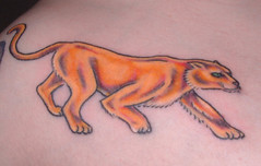 New Mountain Lion Tattoo