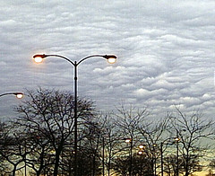 Clouds over Lake Michigan