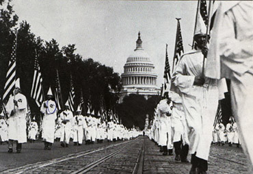 KKK in Washington in 1925