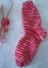 Spring Socks, 1 done! 4/17/05