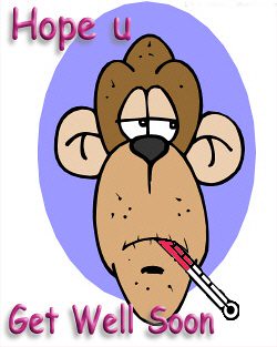 Get well Angry Chimp